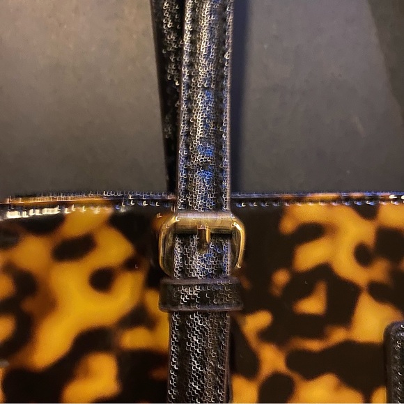 Anne Klein Tortoise Shell Tote - Picture 6 of 8